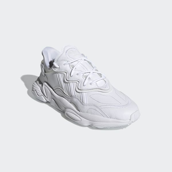 white ozweego sneakers