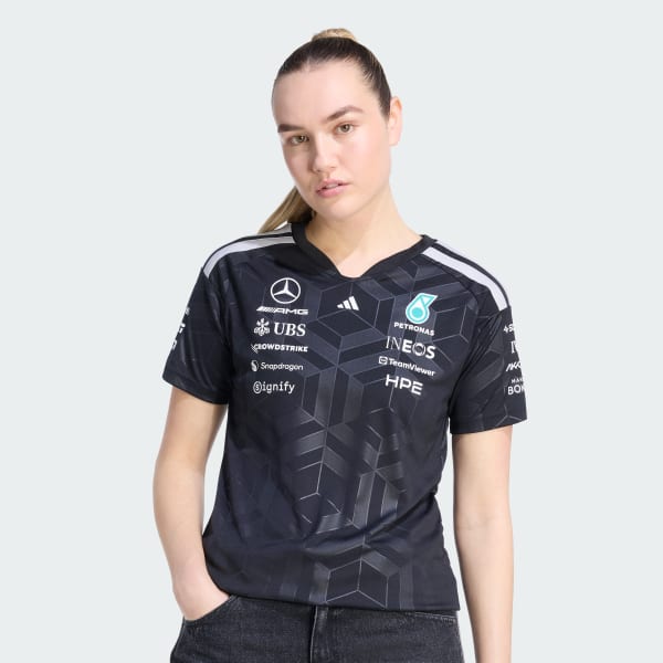 Noir MAILLOT PILOTE MERCEDES - AMG PETRONAS FORMULA 1 TEAM