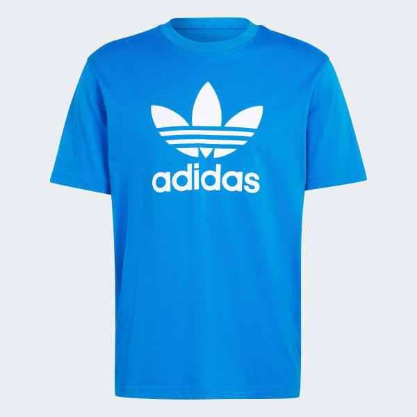 adidas Adicolor Trefoil Tee - Blue | Men's Lifestyle | adidas US