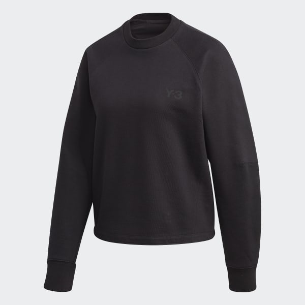 adidas Y-3 CL Logo Sweatshirt - Black | Women's Lifestyle | adidas US