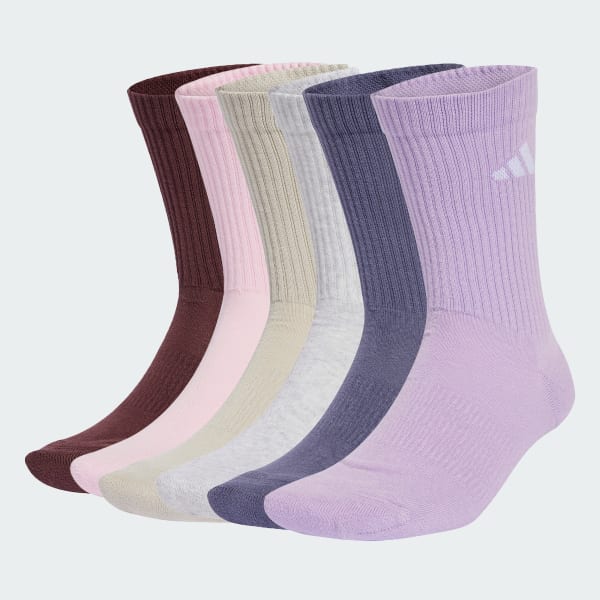 Bordeaux Chaussettes matelassées mi-mollet (6 paires)