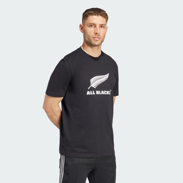 Black All Blacks Logo Tee