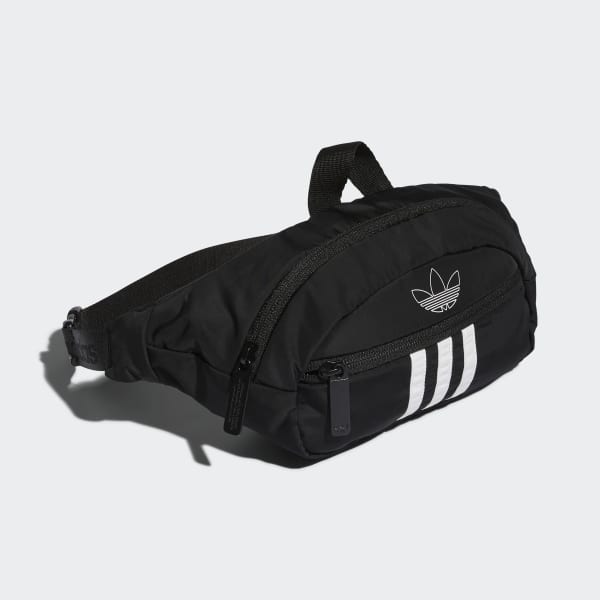 adidas National 3-Stripes Waist Pack - Black | adidas US