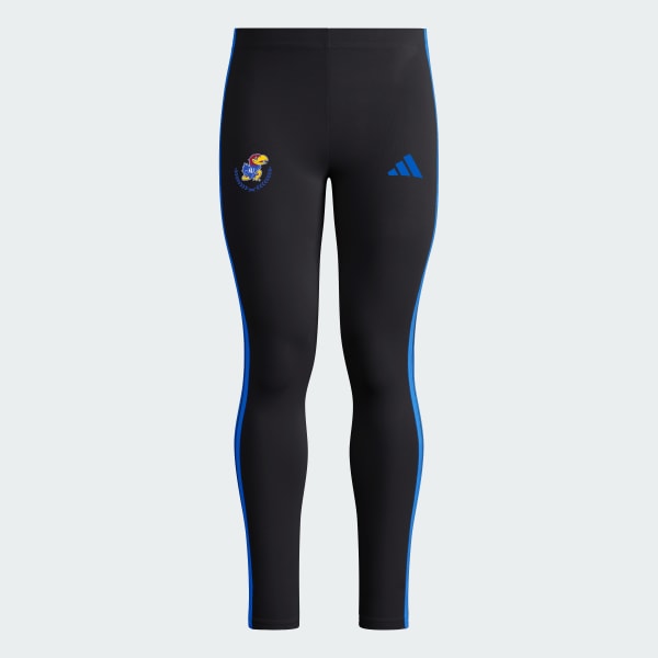 Kansas Jayhawks Essentials 3-Stripes Cotton Legging