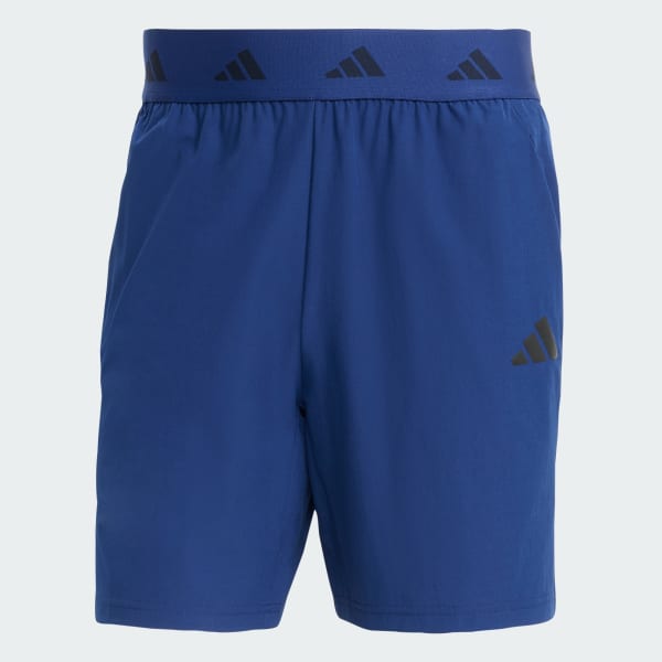 Azul Shorts para el gimnasio