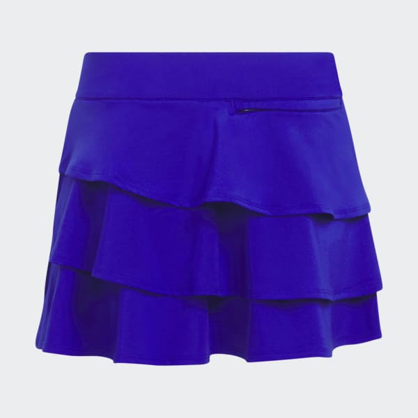 Blue Ruffled Skort