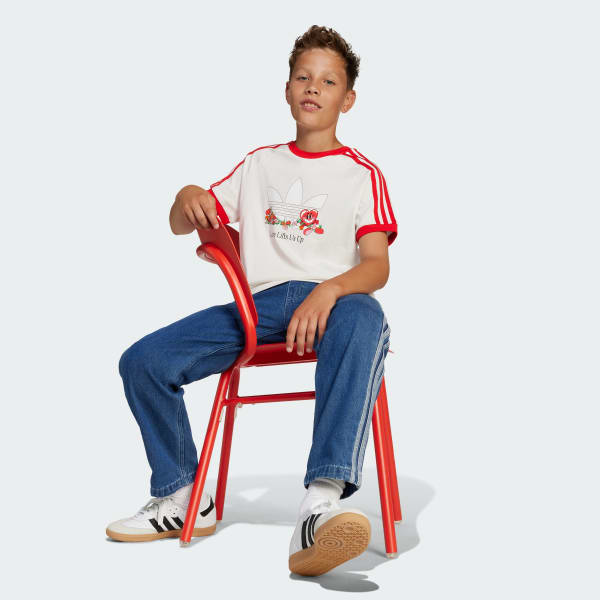 Putih Tee adidas Originals Loose