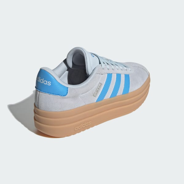 人気【adidas】VL Court Bold 厚底 スニーカー Halo Blue 水色 レディース 【ADIDAS】 アディダス VL COURT BOLD VLコート