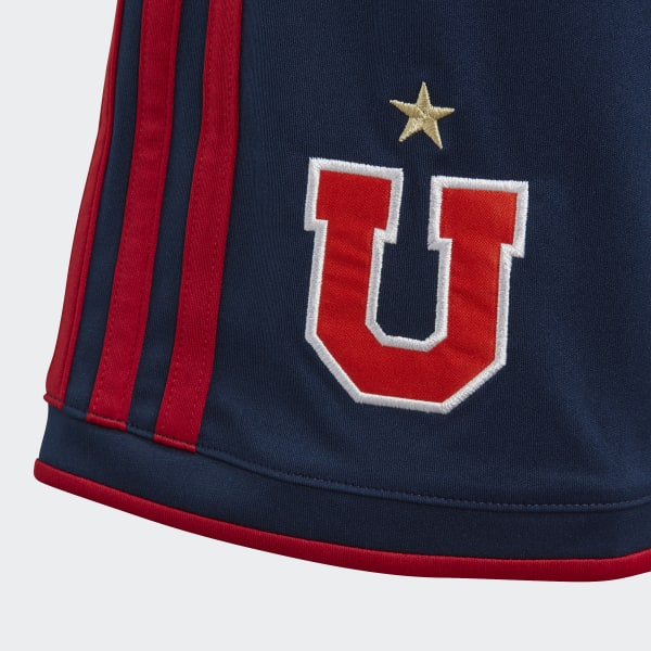 Azul Shorts de Local Club Universidad de Chile