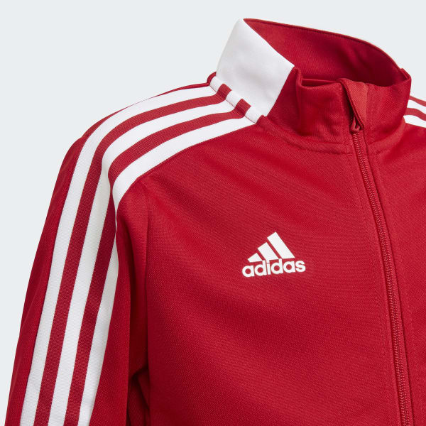 Boys red shop adidas jacket