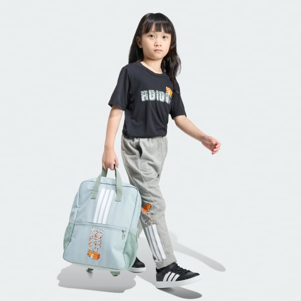 สีดำ เสื้อยืดเทรนนิง ADIDAS MINECRAFT