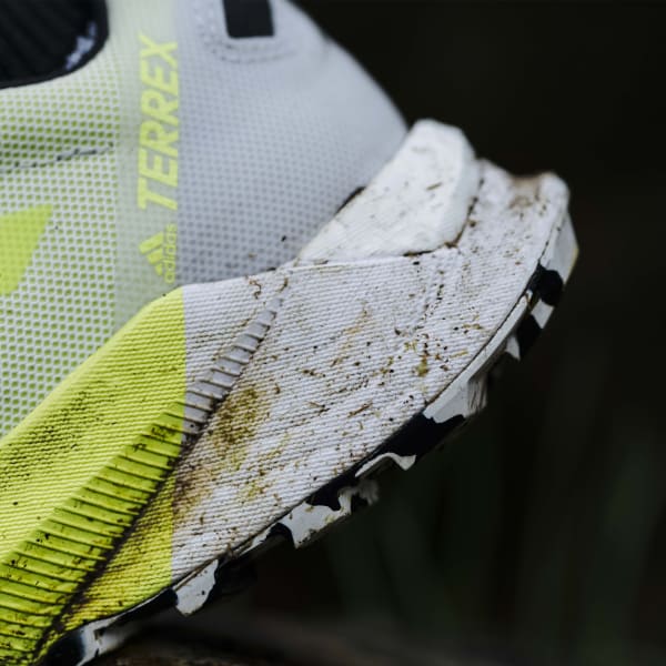adidas TERREX Agravic Ultra Trail Running Shoes - White | Men's