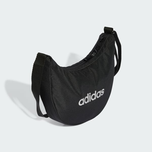 Black Linear Essentials Festival Bag