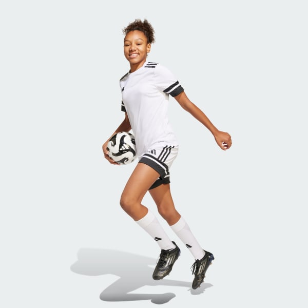 Bianco Maglia Squadra 25 Kids