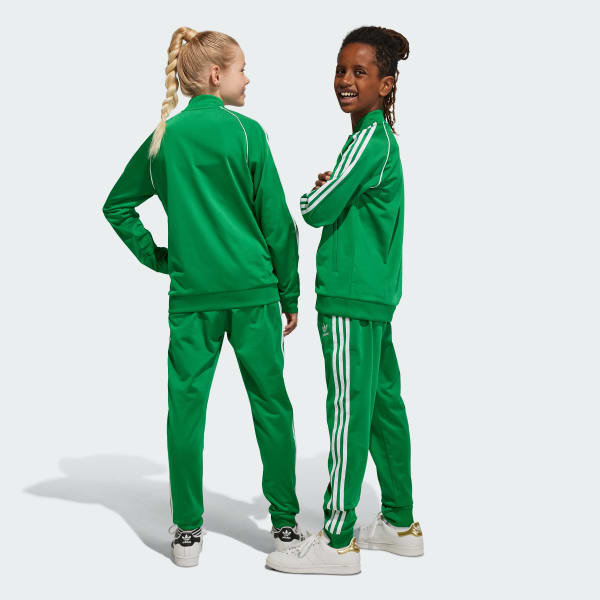 adidas Adicolor SST Track Lifestyle | adidas Green Kids\' | - US Pants