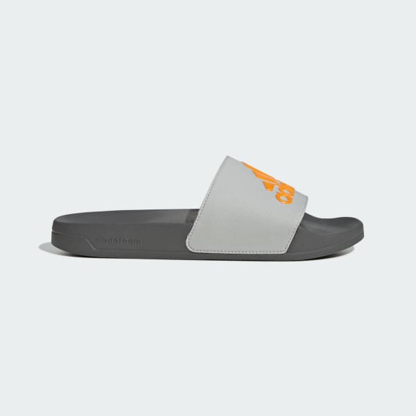 Grey Adilette Shower Slides