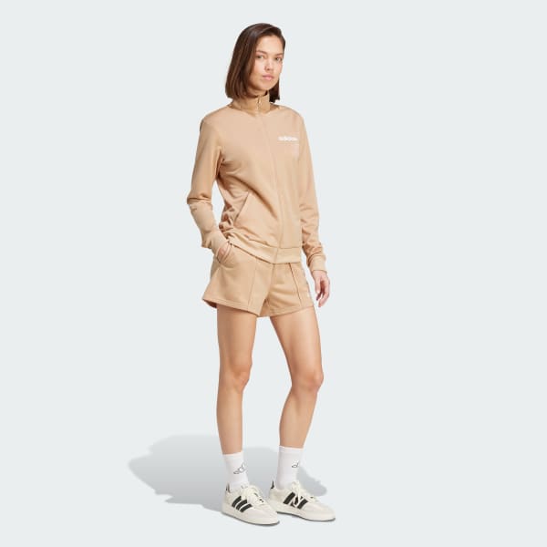 Marrom Conjunto Shorts Essentials Linear