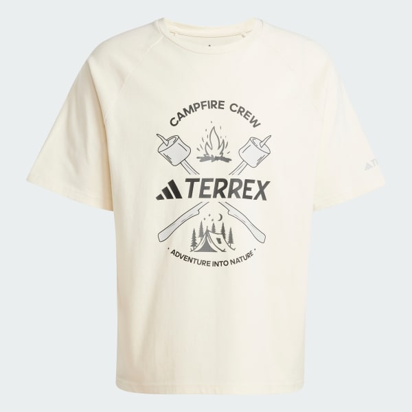 Beyaz Polygiene Graphic Tişört