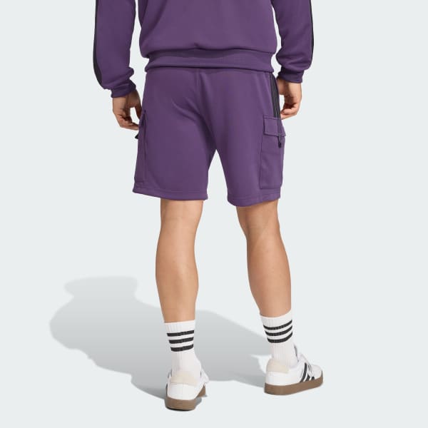 Purple Tiro Cargo Shorts