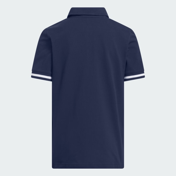 Blue Piqué Club Polo Shirt Kids