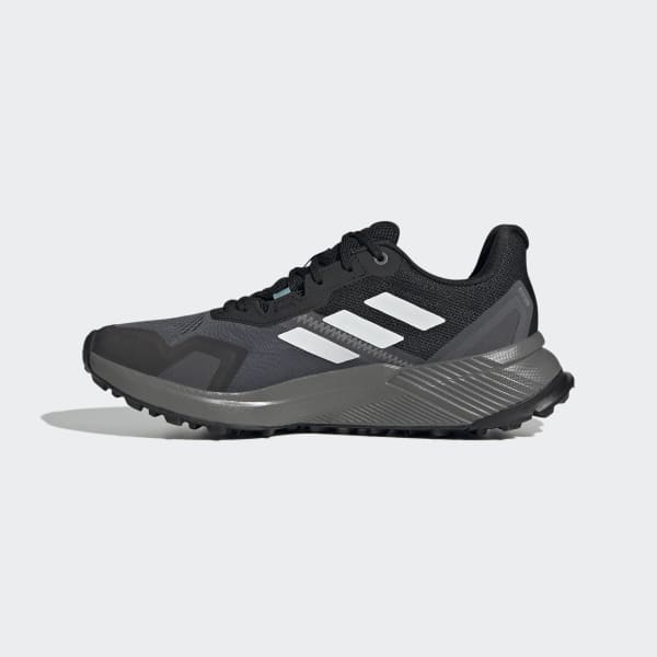 adidas Terrex Soulstride RAIN.RDY Trail Running Shoes - Black | Women's ...