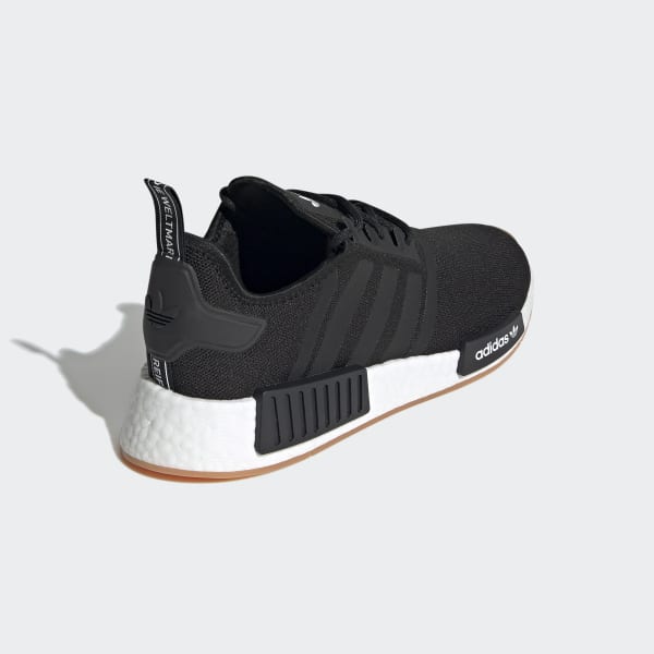 Adidas NMD_R1 Primeblue Core Black/Core Black/Gum Sneakers - Farfetch