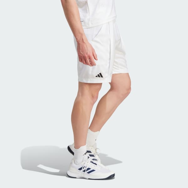 White AEROREADY Pro Tennis Shorts
