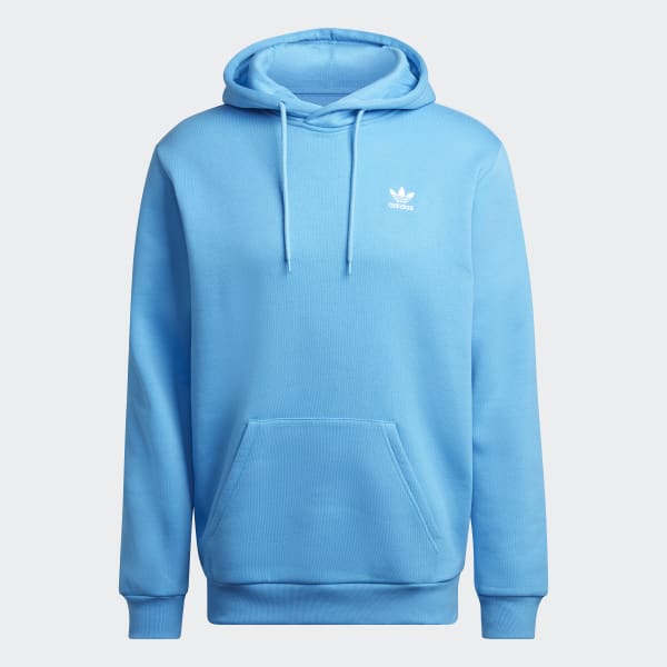 Blu Hoodie adicolor Essentials Trefoil JKZ47