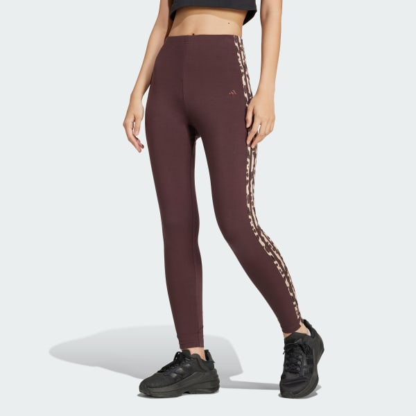 Animal print adidas leggings deals