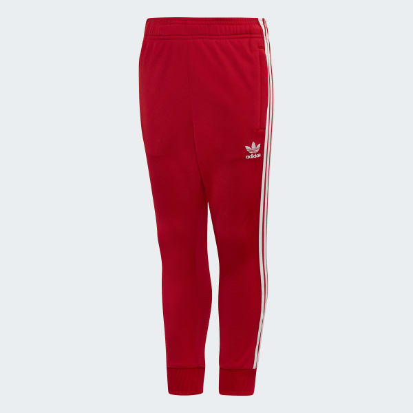 red and white adidas tracksuit womens