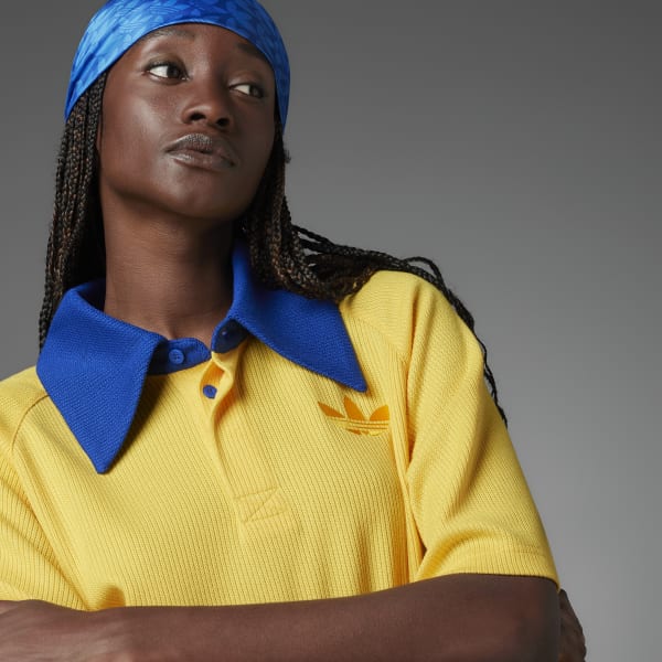 Dorado Polo con Cuello Adicolor Heritage Now Knit