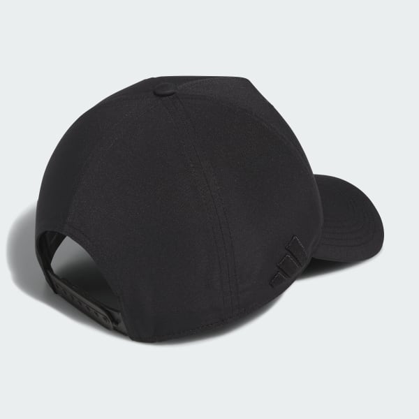 Negro Gorra de Golf Performance Crestable