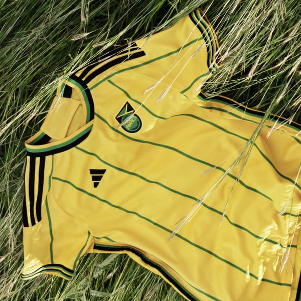 ⚽️ adidas Jamaica 23 Home Jersey - Gold, Kids' Soccer