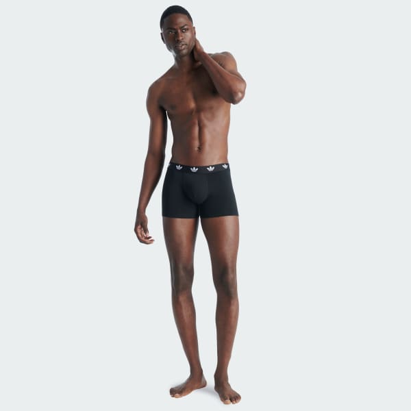 cerná Spodní prádlo Comfort Flex Cotton Trunk 3-Pack
