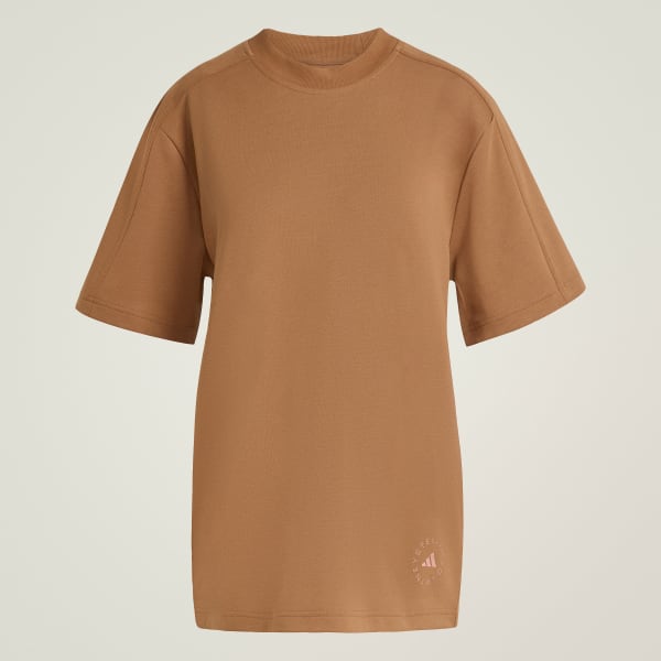 Brown adidas by Stella McCartney Logo Tee