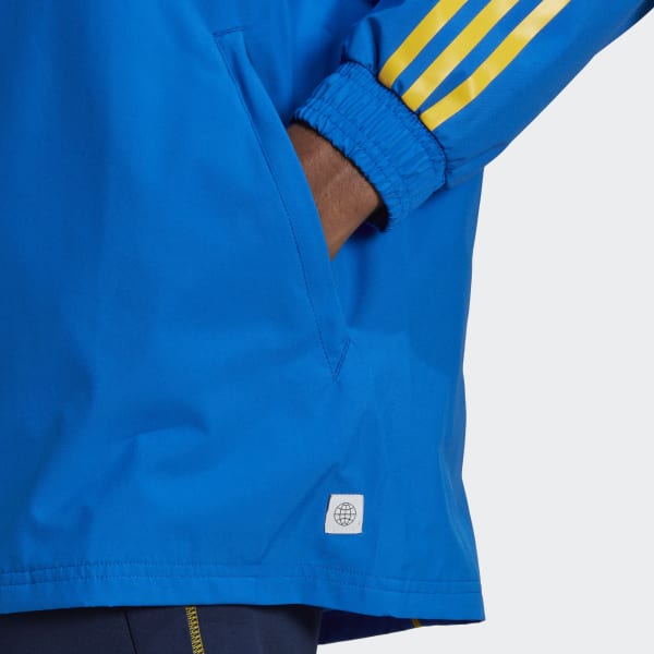 Niebieski Sweden Tiro 23 All-Weather Jacket VD512