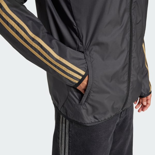 adidas LAFC Reversible Anthem Jacket - Black | Free Shipping