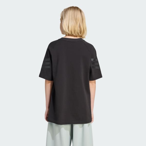 Black FUTURE ICONS 3 STRIPES T-SHIRT