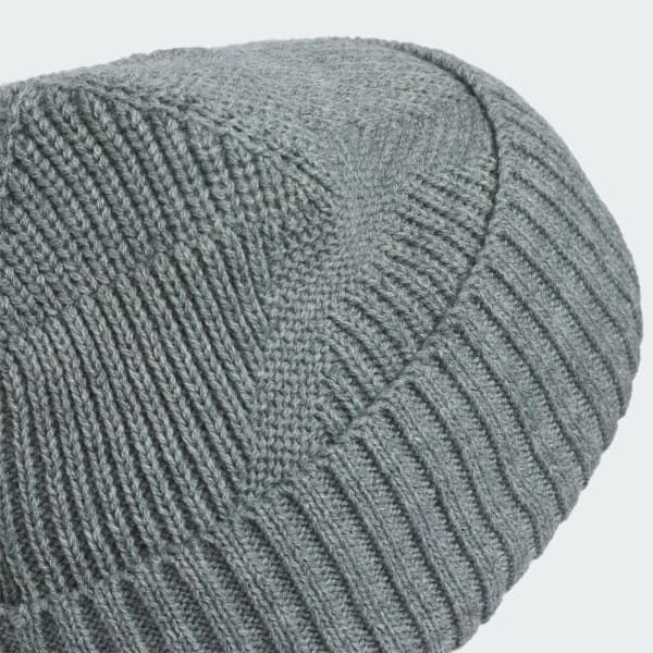 adidas Pine Knot Fold Beanie Grey Free Shipping with adiClub adidas US