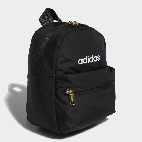 Black Linear Mini Backpack HJT82A