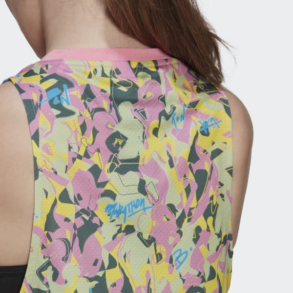 Ροζ Own the Run Tank Top EBS69