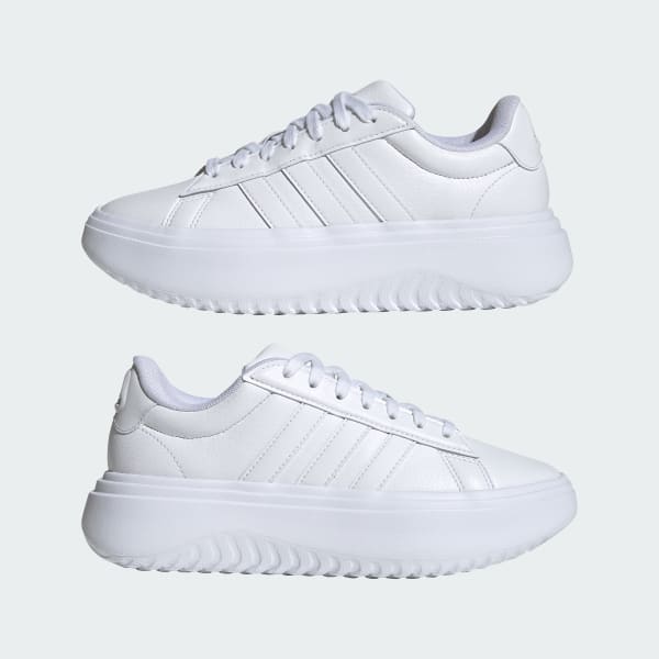 Adidas shoes white for girls online