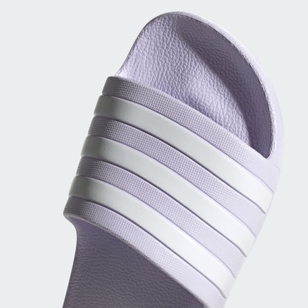adidas light purple slides