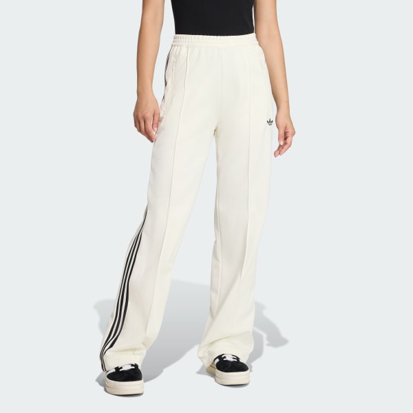 biela TEPLÁKY CLASSIC TRACK PANTS