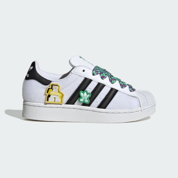 White Superstar II Shoes