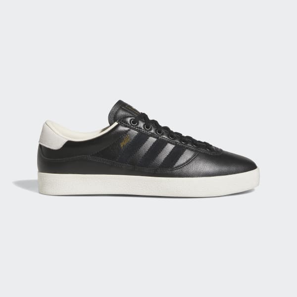 Adidas negras de cuero hot sale