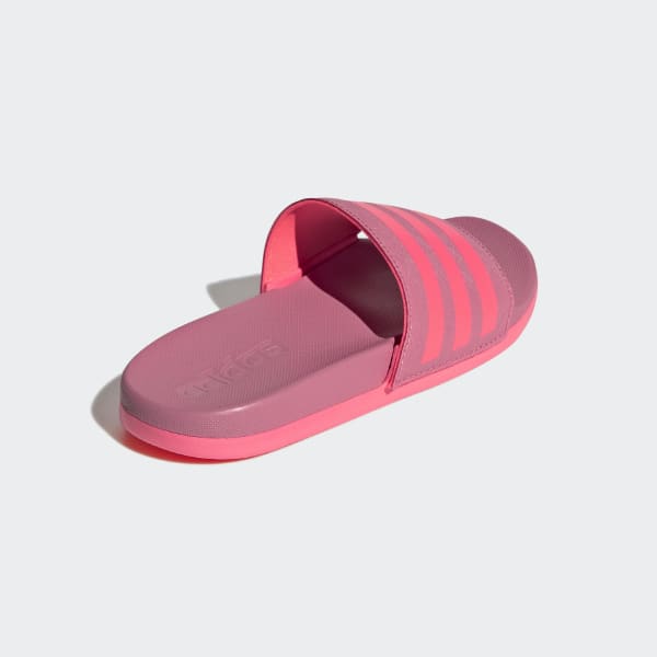 adidas Adilette Comfort Slides - Pink | kids swim | adidas US