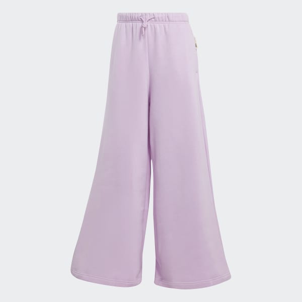 Lilla Studio Lounge Wide Leg Fleece bukser KO467