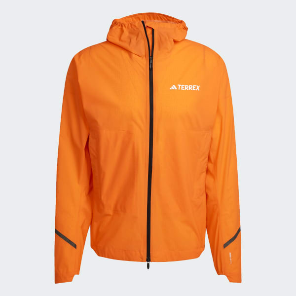 Πορτοκαλί Terrex Xperior 2.5 Layer Light Climaproof Jacket