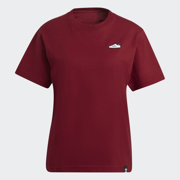 adidas Embroidery Tee Burgundy adidas Philippines